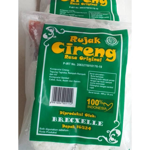 

Cireng rujak brecxelle