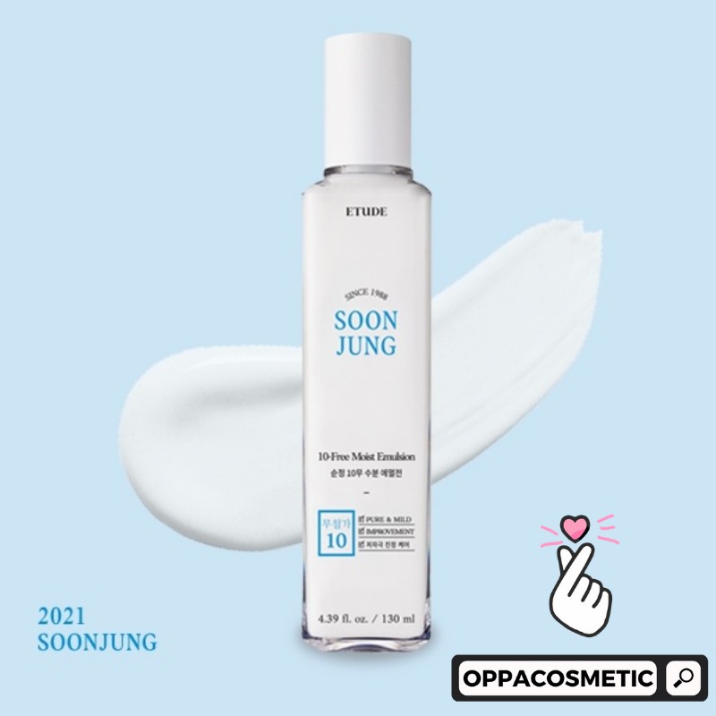 ETUDE Soon Jung 10 Free Moist Emulsion 130ml