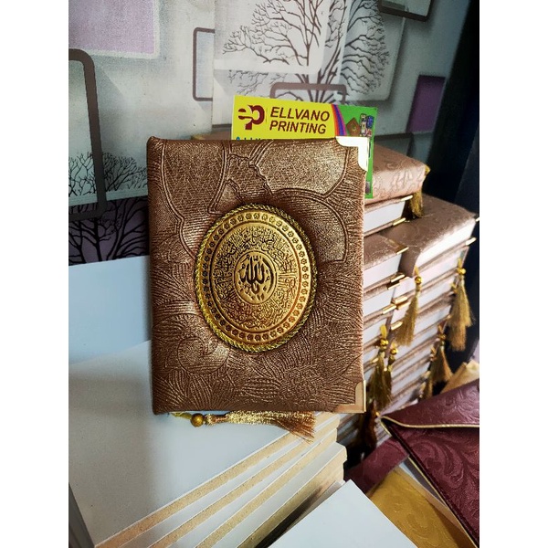 

pesanan BRENDA Buku Yasin Hardcover Kulit Spon paket tile