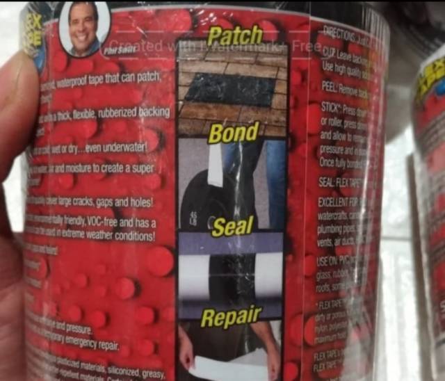 flex tape isolasi karet tahan air tahan bocor made in usa