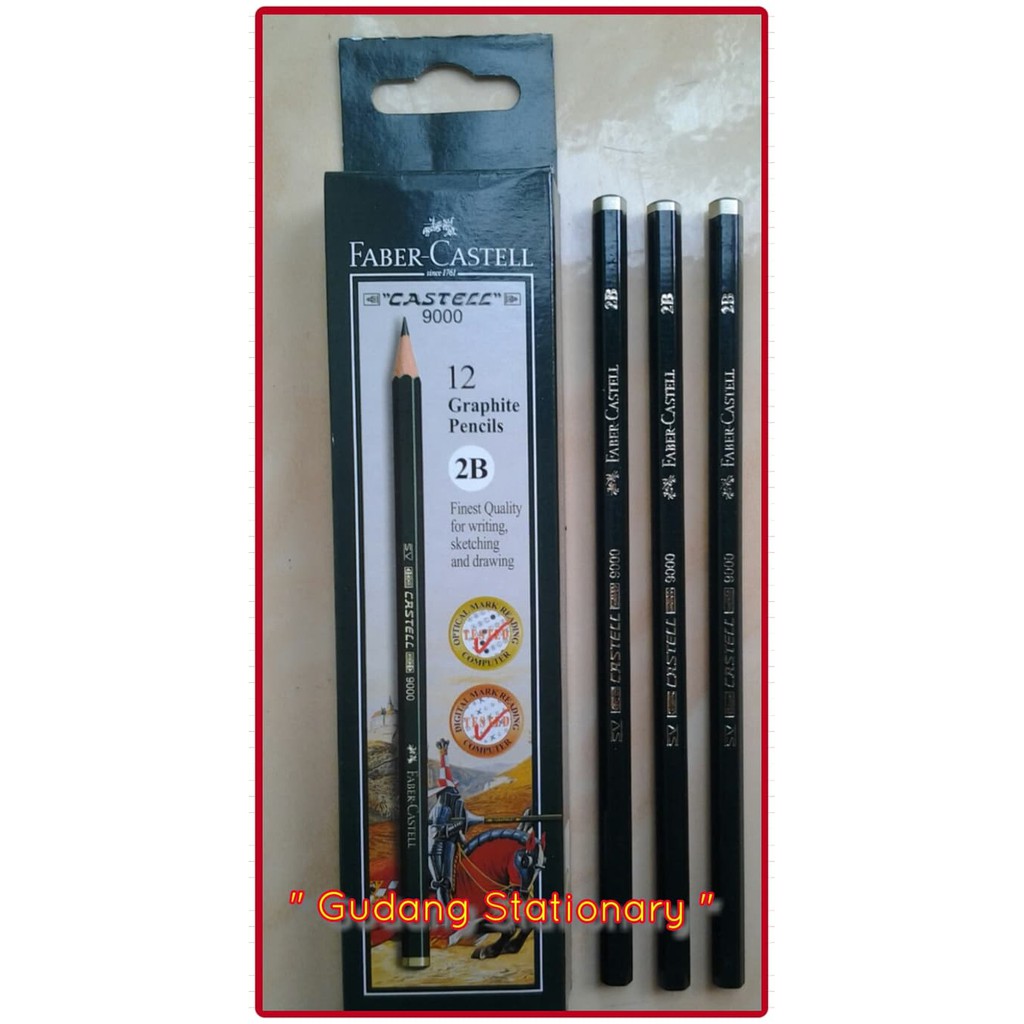 

TERLARIS Pensil 2B Faber Castell ( isi 12 piece )