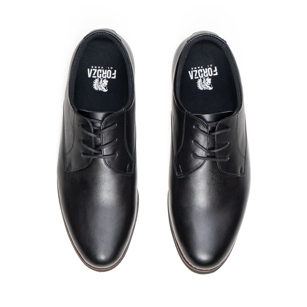 Sepatu pria Pantofel Kulit Asli Kerja Kantor Model Tali Blaven Original Fordza D331