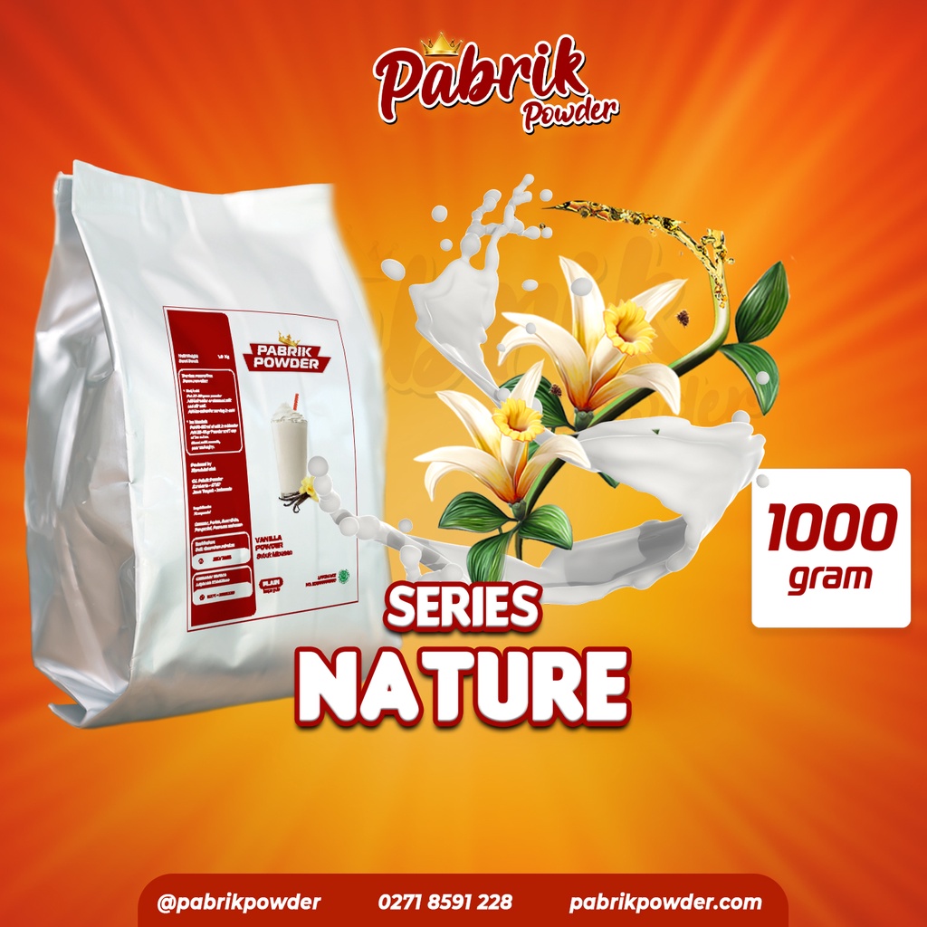 Powder Nature 1000 Gram, Bubuk Minuman Organik, Powder Drink