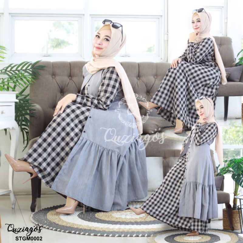 PO GAMIS KATUN KOTAK BUSUI SLETING DEPAN OUTHER KATUN RAMI LINE