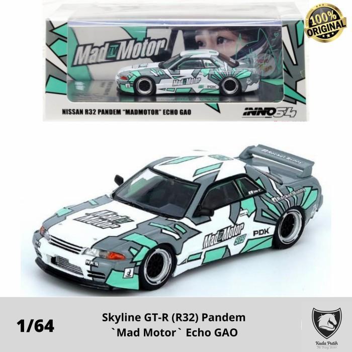 Inno 1/64 Skyline Gt-R R32 Pandem Mad Motor Echo Gao Inno64 By Eastern
