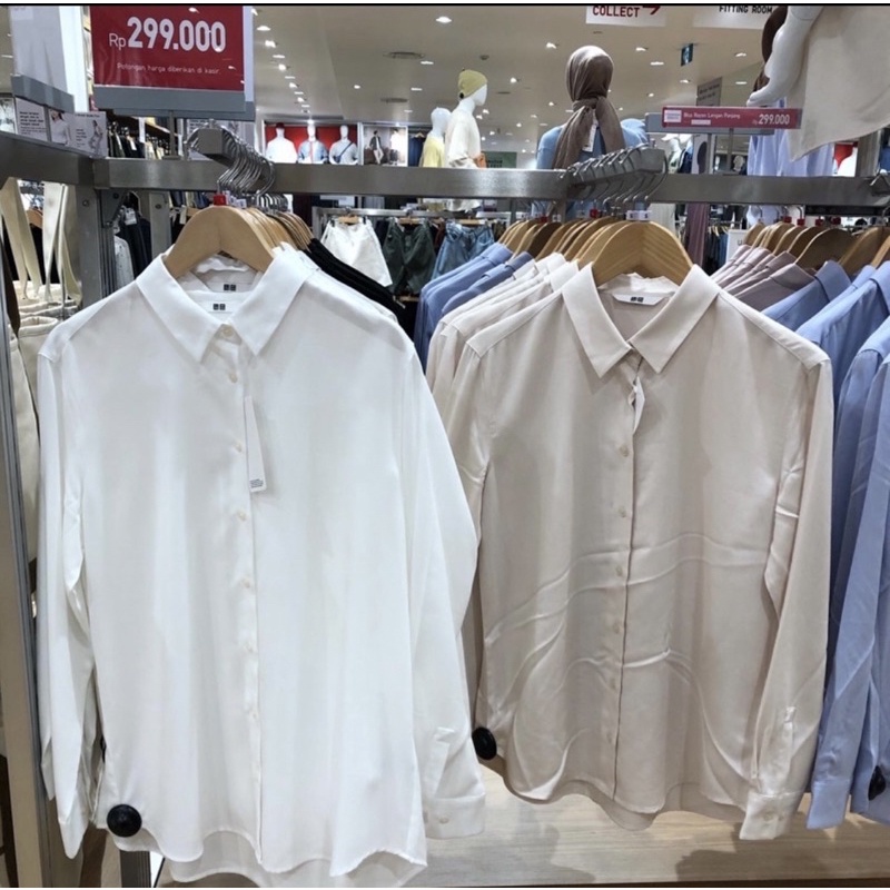 KEMEJA RAYON UNIQLO