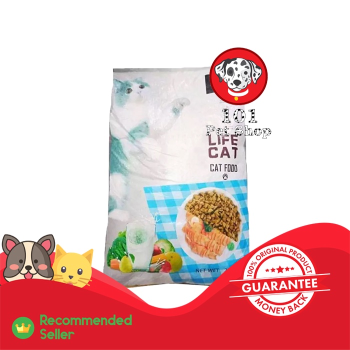 MAKANAN KUCING LIFE CAT FOOD 7KG ( PENGIRIMAN VIA GOSEND &amp; GRAB )