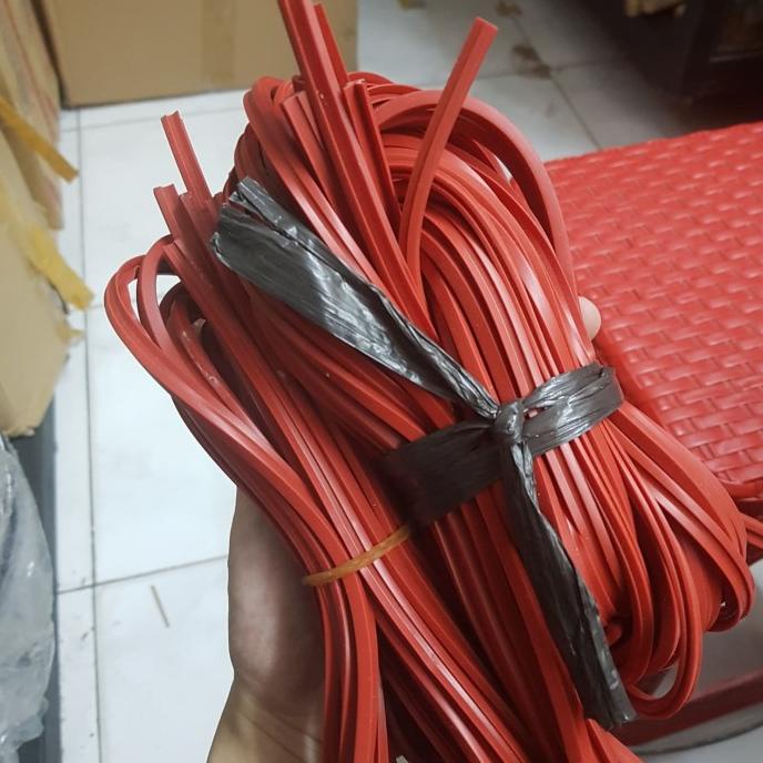 ><><><] KARET REFIL HAPPY 32cm CALL MERAH 28 cm DOUBLE PAN BOLAK BALIK GRILL