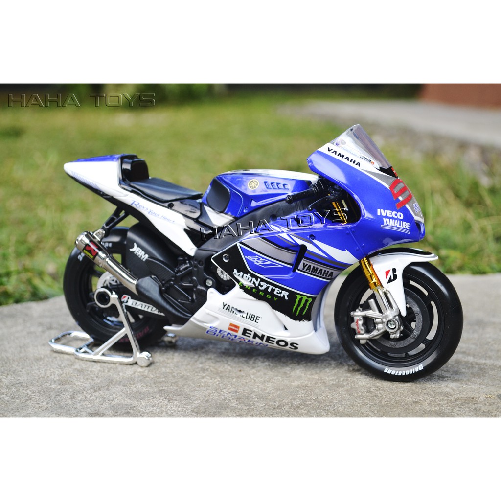 Diecast / Miniatur Yamaha MotoGP Maisto 1:10 Jorge Lorenzo 2013 No 99