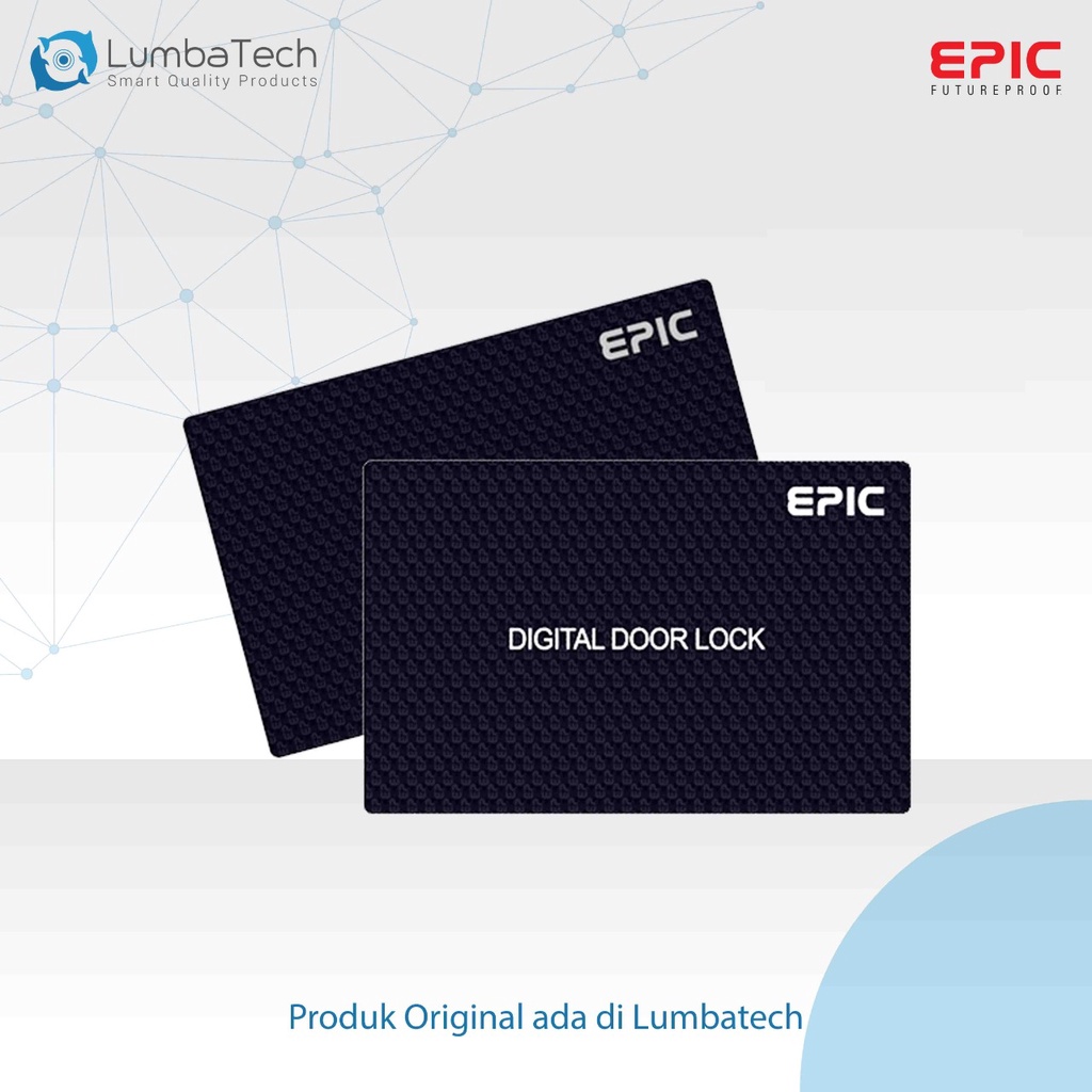 EPIC RFID Smartcard Black untuk Kunci Pintu Digital