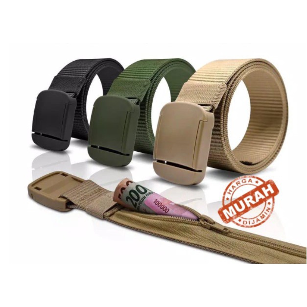READY STOCK TALI PINGGANG / IKAT PINGGANG PRIA TACTICAL MILITARY SABUK NYLON