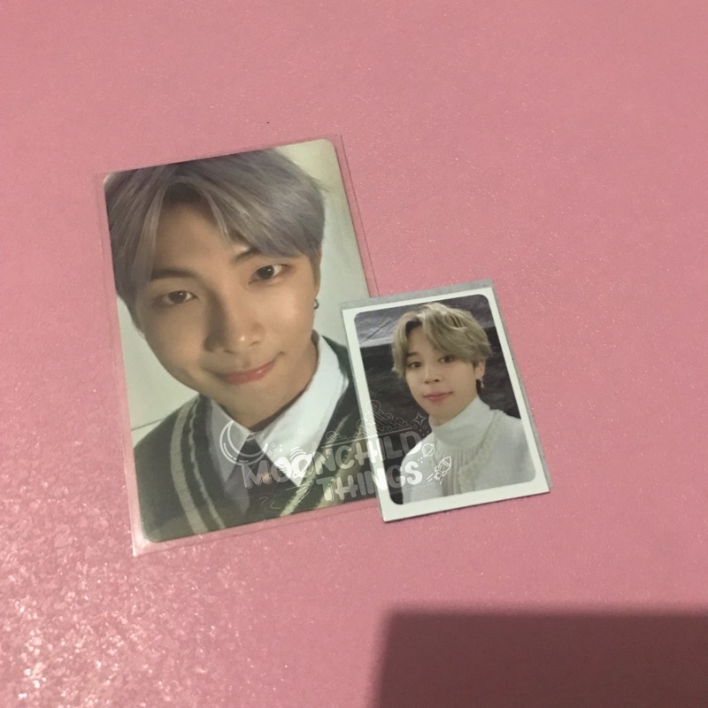 [READY] PHOTOCARD BTS MOTS 7 VERS 4 RM WITH POB BE ESS JAPAN MAGNETIC JIMIN (BUNDLE ONLY)