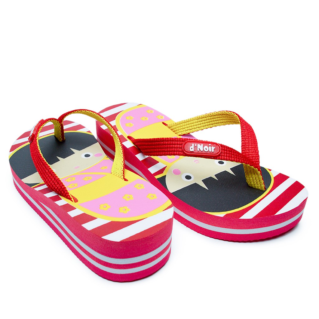 DNOIR Sandal Anak Perempuan AW2530 MERAH