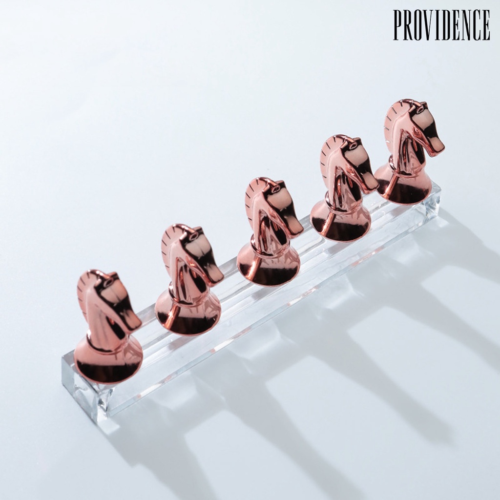 Providence Nail Display Holder Professional Artwork Practice Metal False Nail Tips Practice Training Display Stand for Manicure