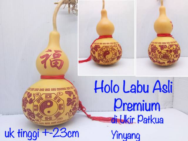 Holo Labu Asli 8 Dewa Ukir Asli Fengshui