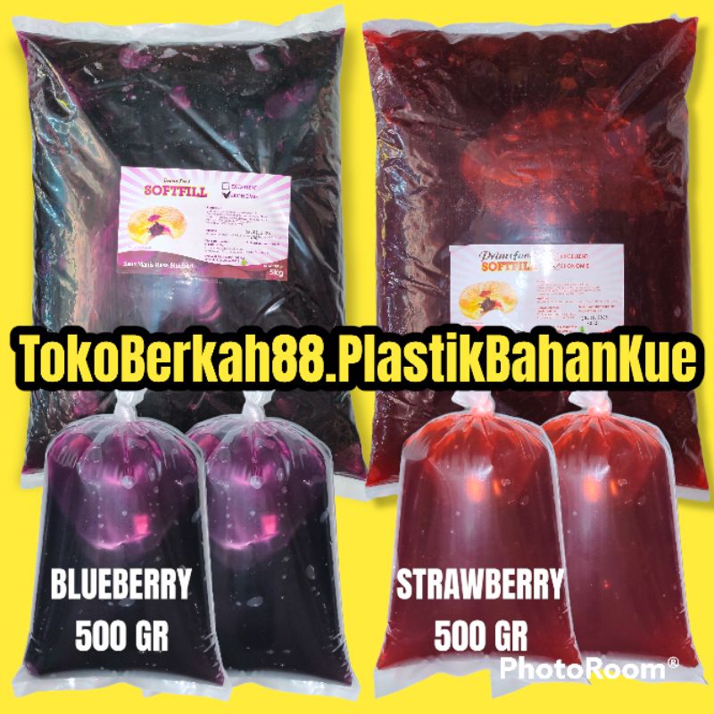 

SELAI STRAWBERRY / SELAI BLUEBERRY - SOFTFILL EKONOMIS PRIMSFOOD - REPACK UK. 500 GR
