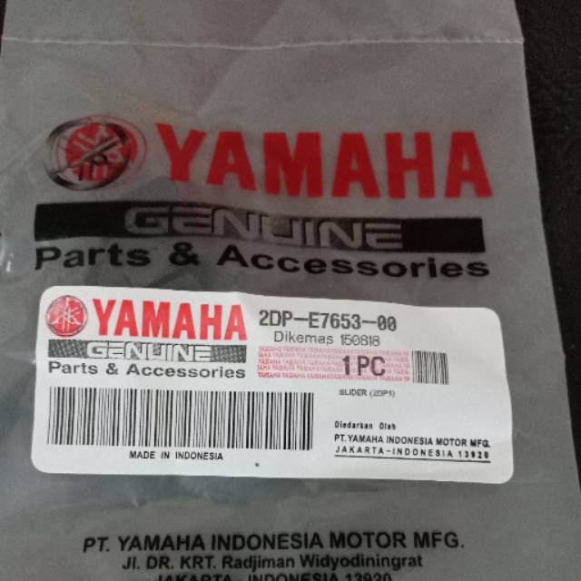 Piece  Slider  motor  nmax 2DP