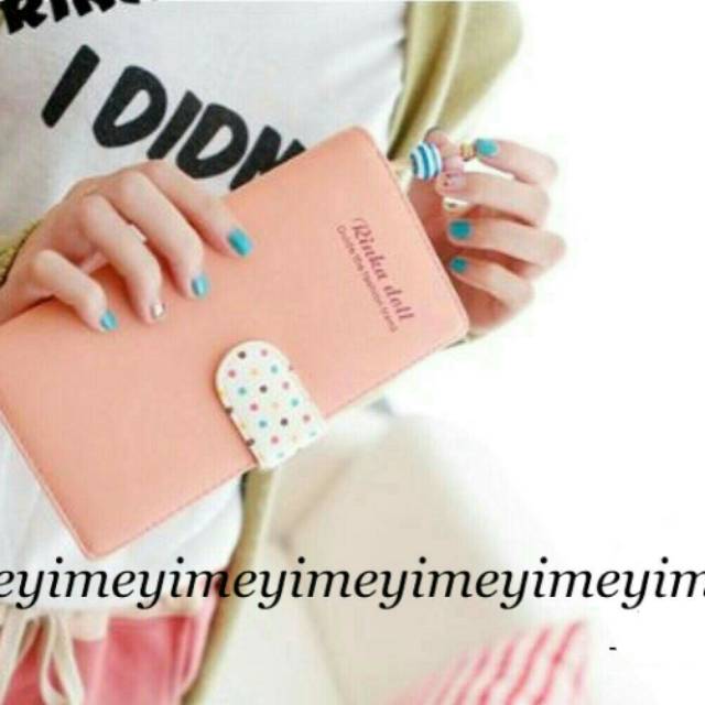 Dompet panjang ringkadoll/dompet wanita bisa cod