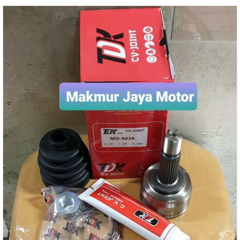 Cv joint luar mitsubishi Mirage matic