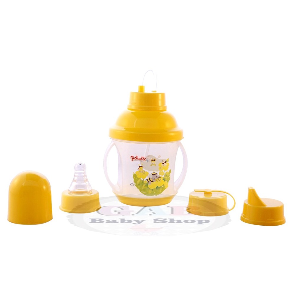 RELIABLE Training Cup 4 Step Bayi / Botol Minum Bayi Handle 6901