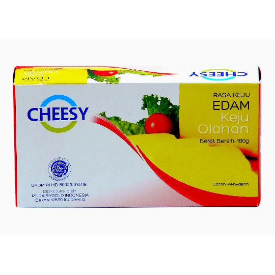 

Keju Edam Cheesy 170gr - Edam Cheese