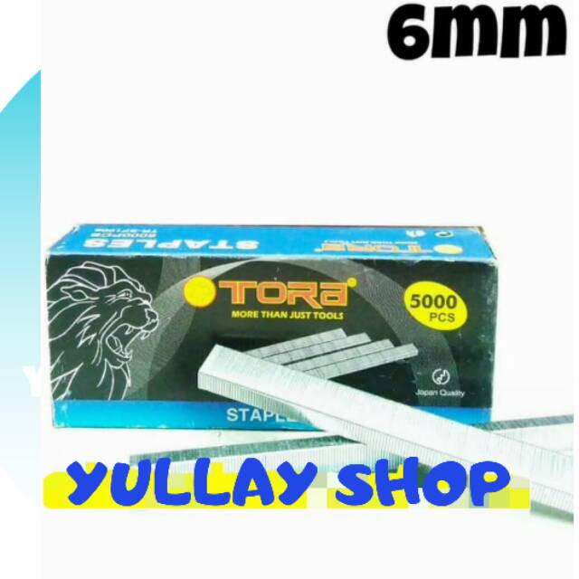 

ISI STEPLES/ STAPLES TEMBAK 5000pcs TORA 6MM MURAH