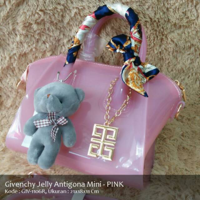 PROMO TAS MURAH TAS WANITA TAS FASHION GIVENCHY ANTIGONA JELLY MINI