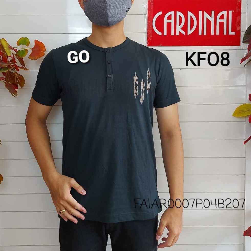 gof KFO CARDINAL FORMAL TSHIRT Pakaian Pria Atasan Kaos T-shirt Oblong Casual Original Lengan Pendek