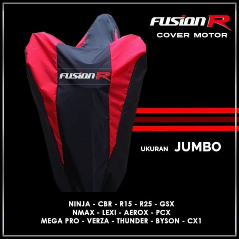 Original Sarung Motor FUSION R waterproof cover motor universal UNTUK SEMUA JENIS MOTOR