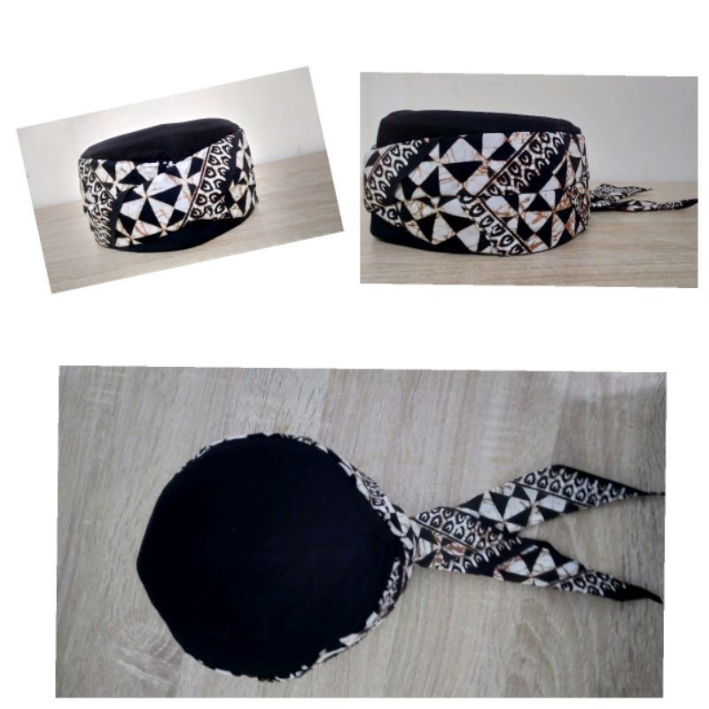 Peci Khas masjid jogokariyan Batik motif Nithik Soblok Yogyakarta Murah