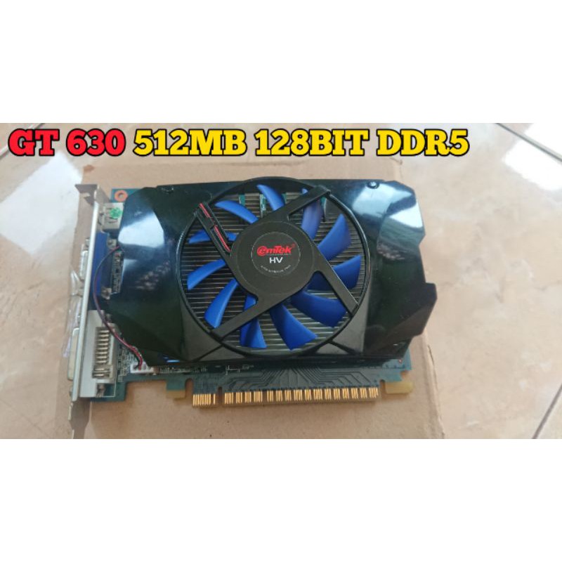 VGA GT630 512MB 128BIT DDR5 (ORIGINAL)