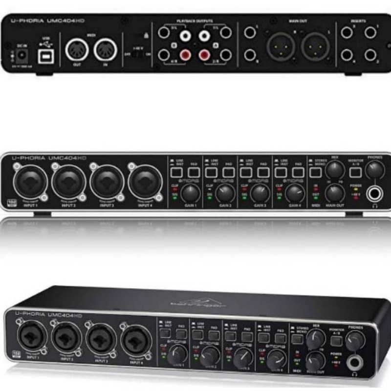 BEHRINGER UMC 404HD audio interface