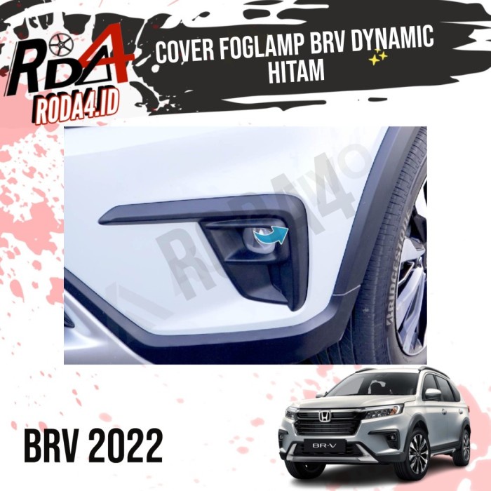 Cover FogLamp All New BRV 2022 List Lampu Fog Lamp Dynamic Blacktivo