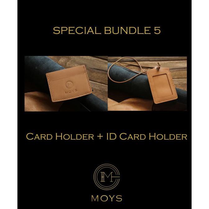 

✨ BISA BAYAR DITEMPAT✨ SPECIAL BUNDLE 5- MOYS (CARD HOLDER + ID CARD HOLDER) MURAH Kode 633