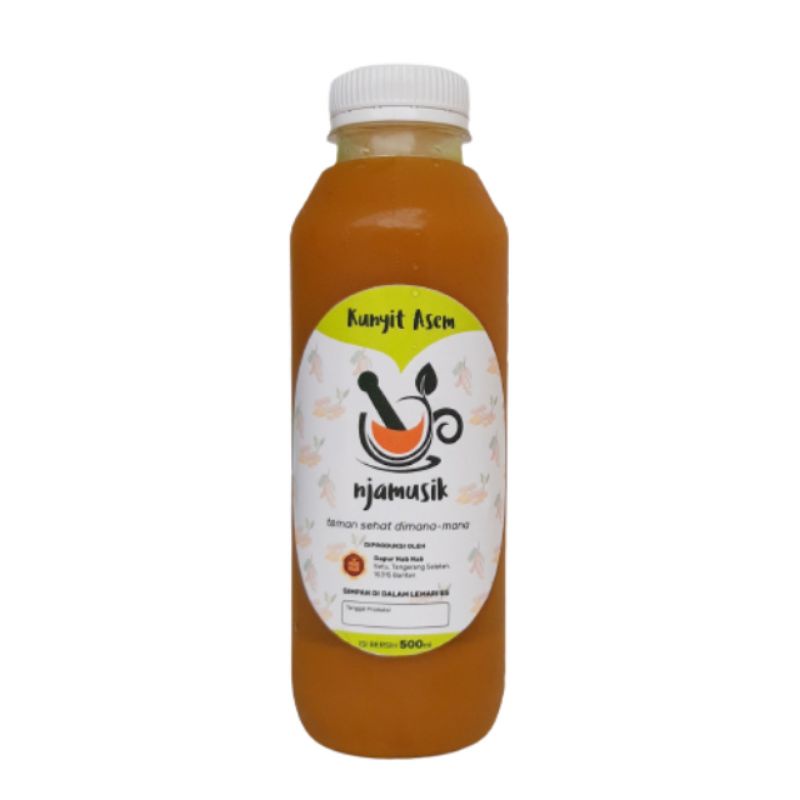 

Njamusik Jamu Kunyit Asem - 500ml