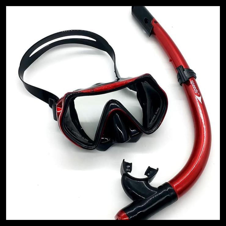 DISKON Alat Snorkling Kacamata Snorkling / Mask Snorkling Speeds Murah