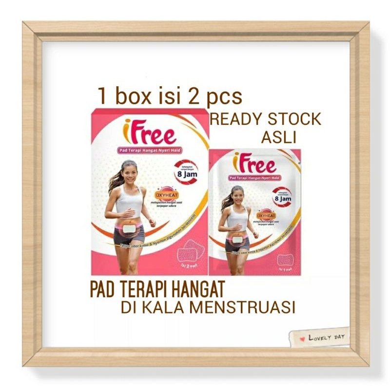 IFREE / I FREE PAD / PAD PEREDA NYERI HAID / PENGHANGAT NYERI HAID