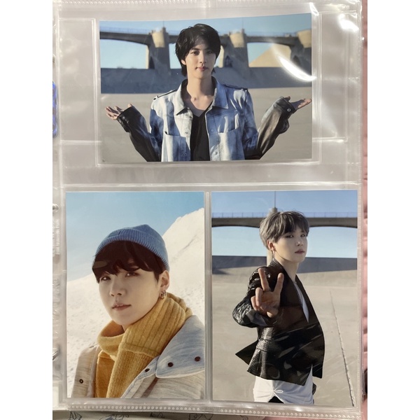 BTS Live Photo Winpack Bluray Memories 2020 Seokjin Jin Yoongi Suga