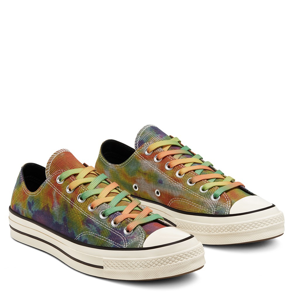 Sepatu Converse Chuck Taylor 70s Tie Dye Plaid 168879C