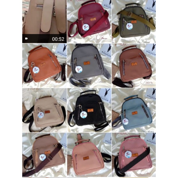 Ransel Hira by biru tsabita || Tas ransel biru tsabita || biru tsabita