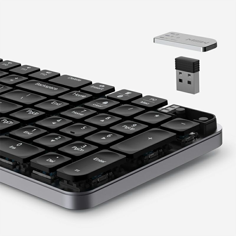 MIIIW Wireless Mechanical Keyboard Pro 102 Keys