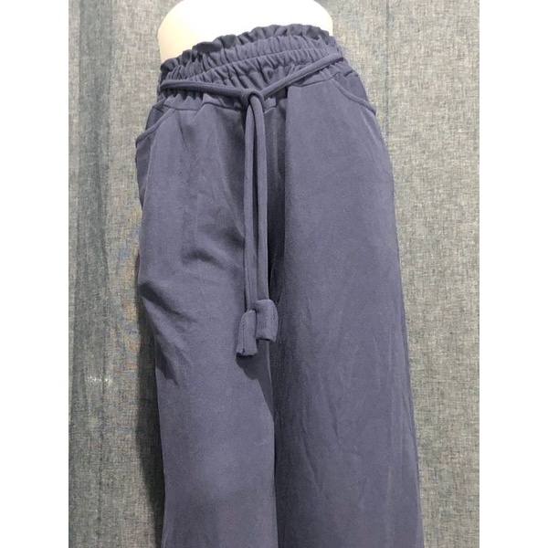 hot item celana kulot wanita bahan sepandek