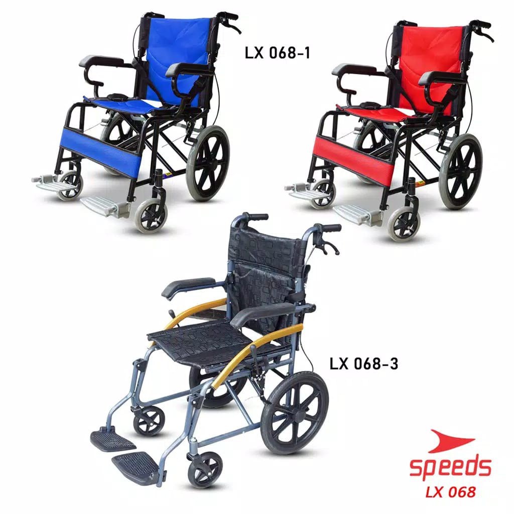 Kursi Roda Lipat Speeds Apollo Avico - Kursi roda Besi 068-3