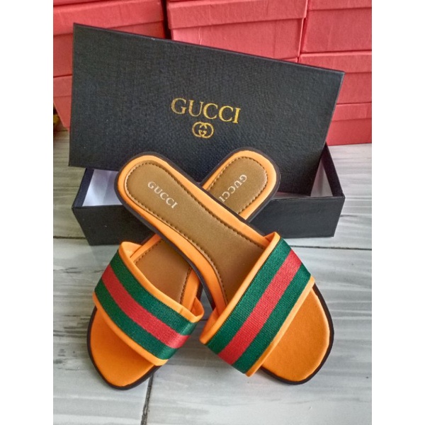SANDAL GUCCI IMPORT SENDAL GUCCI GRADE ORI PRIA WANITA MURAH BERKUALITAS