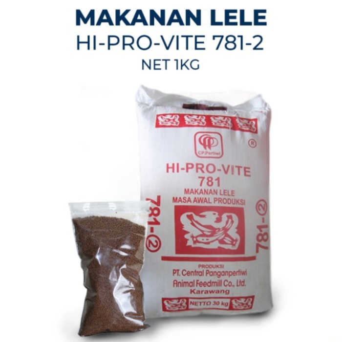 Pelet Pakan Ikan Lele 781-2 sak 30kg/ 1 sak