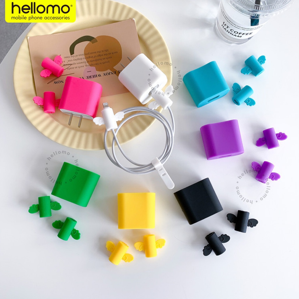 Pelindung Charger iPhone Cable Saver Silicone Pelindung Kabel Casan