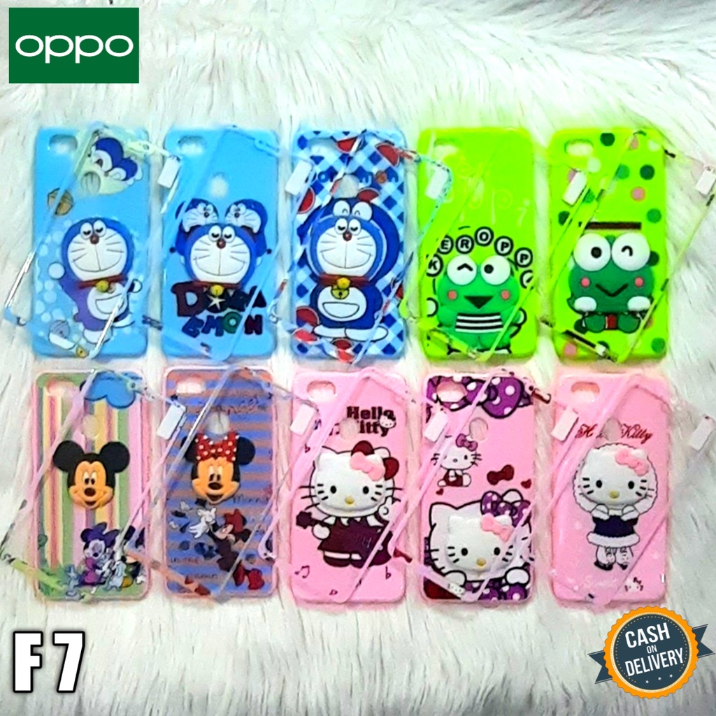 OPPO F7 CASE 360 BONEKA TIMBUL+TEMPERED GLASS