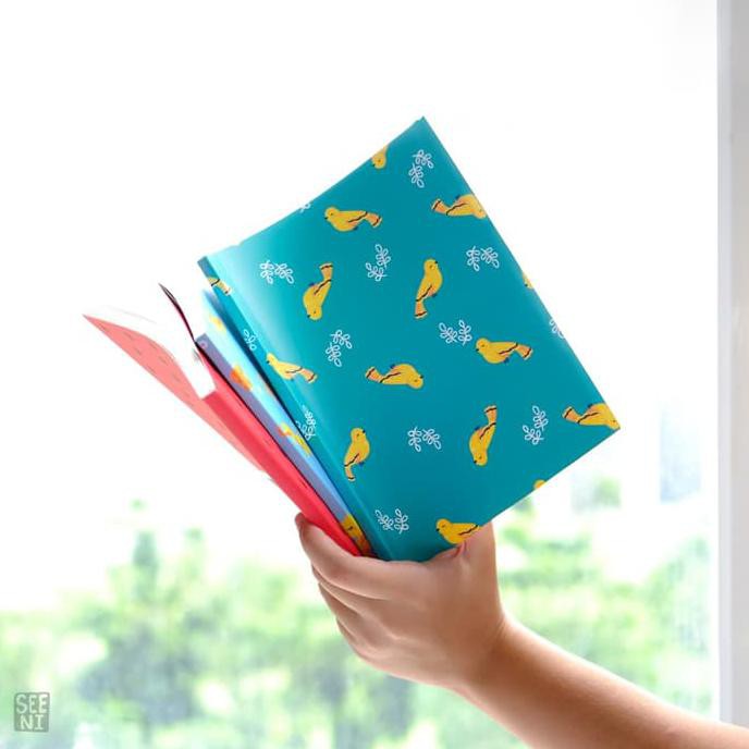 

SEENI'S PATTERN NOTEBOOK 13x18 - BUKU POLOS - BUKU CATATAN-BUKU GAMBAR