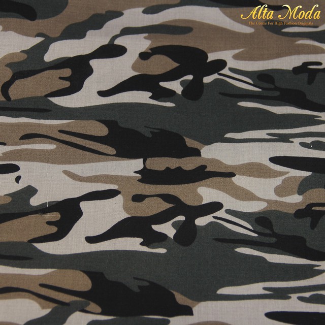 

Alta Moda Katun Motif Loreng Charchoal (1M)