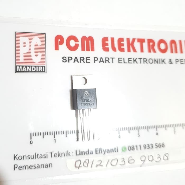 New Transistor Mosfet Fet ORI Original Asli IRFBC40 IRF BC40 IRFBC 40